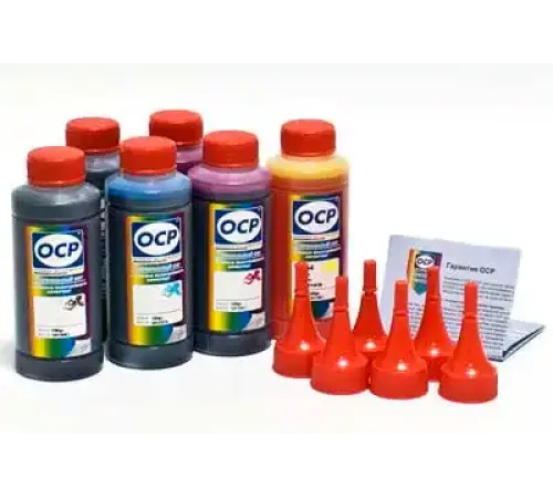 Чернила для Canon OCP (BK 68, C 51, M 49, Y 47,CL 52, ML 50) для Canon х6