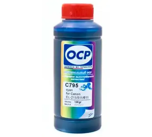 Чернила для Canon CL-38, 41, 51, 511 OCP С 795