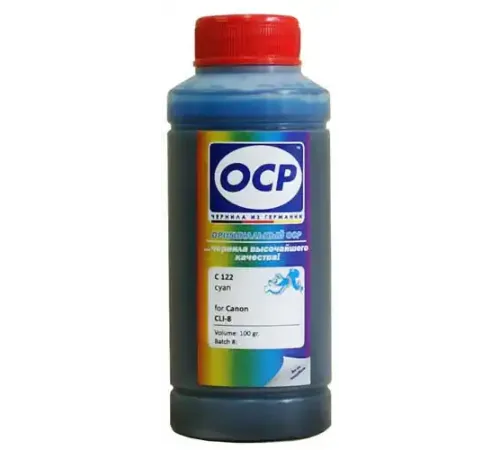 Чернила для Canon CLI-8 OCP C 122