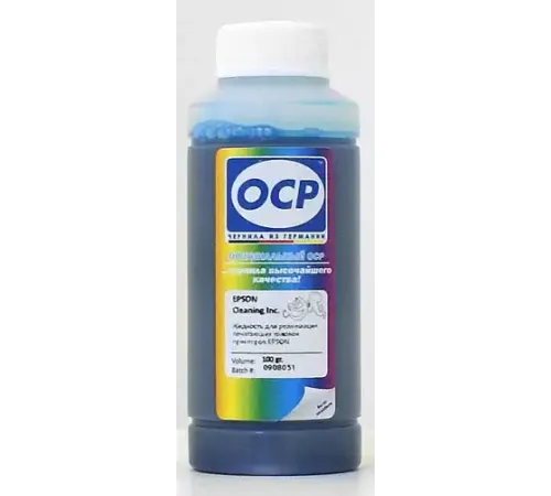 Сервисные жидкости - OCP ECI, Epson Cleaning Ink - жидкость для реанимации печатающих головок EPSON (синяя)