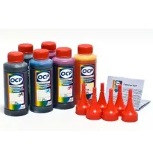 Кoмплект чернил OCP (BK 35, Grey 130, BK/C/M/Y 135) для Canon 6340 SAFE SET x6